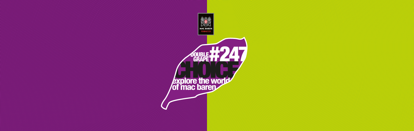 Mac Baren Choice #247 Double Grape Choice 手卷烟丝包装
