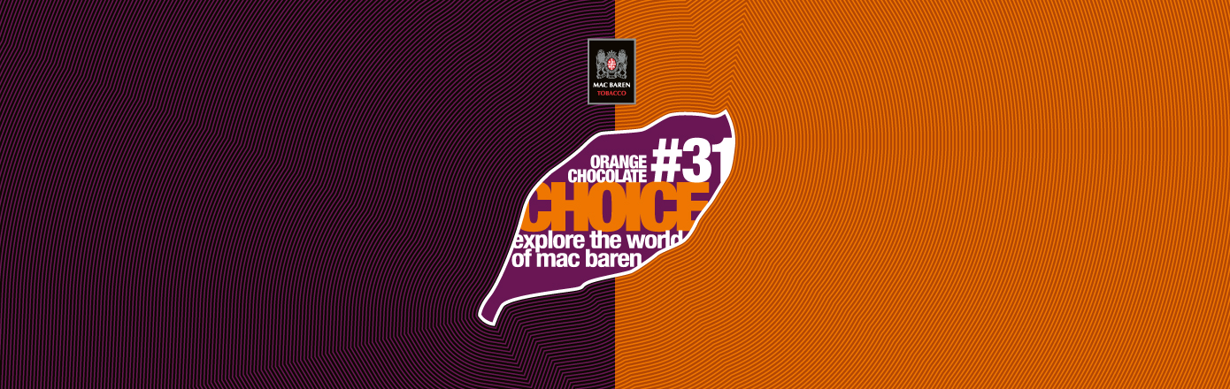 Mac Baren Choice #31 Orange Chocolate Choice 手卷烟丝包装