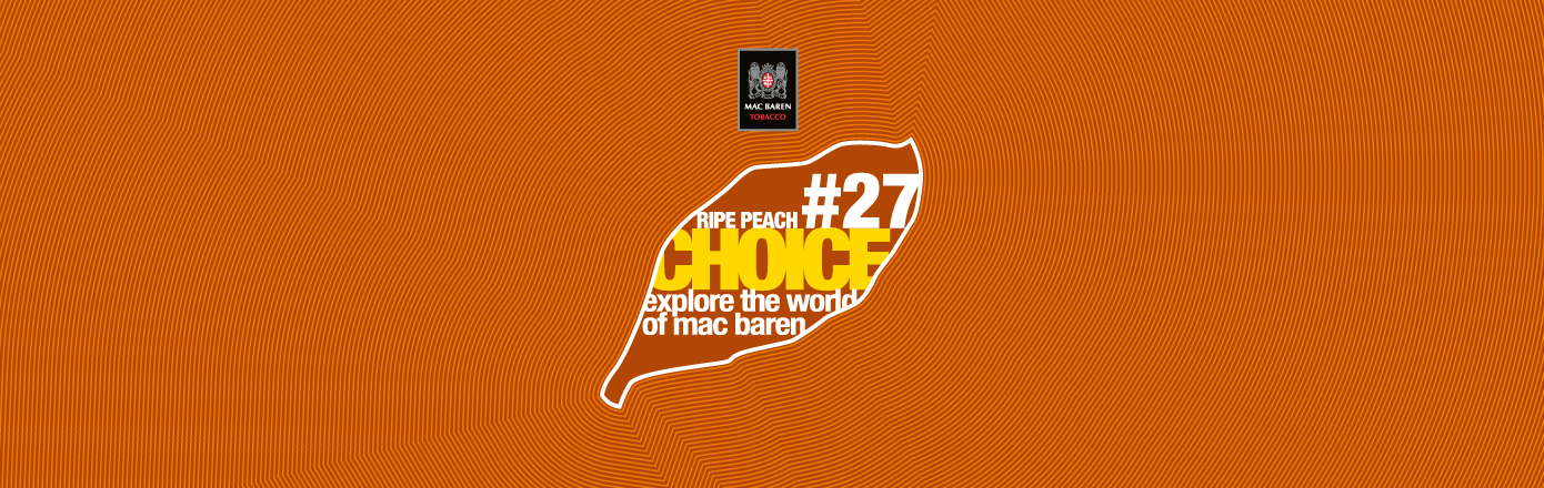 Mac Baren Choice #27 Ripe Peach Choice 手卷烟丝包装